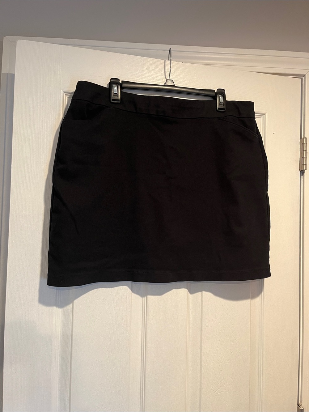 croft & barrow                           Black  Skort Clean A-Line